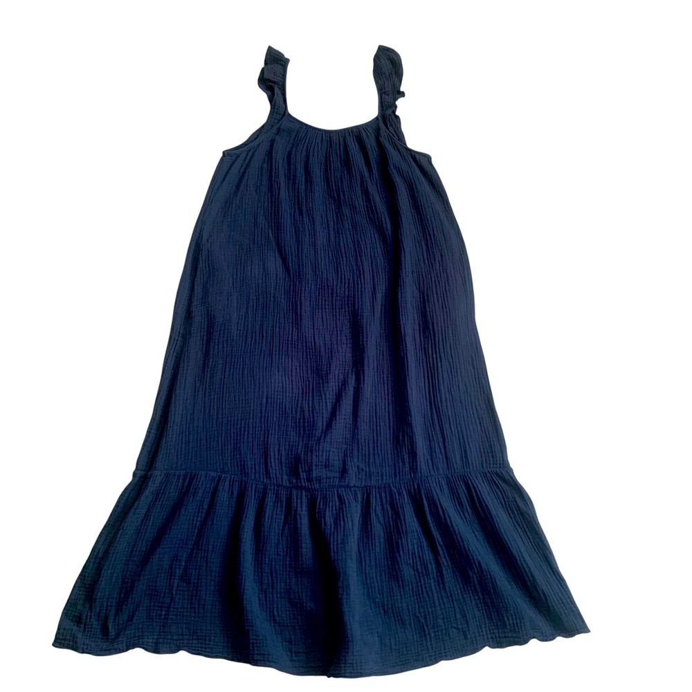 Charlotte Avery Gauzy Cotton Maxi Dress Size Large